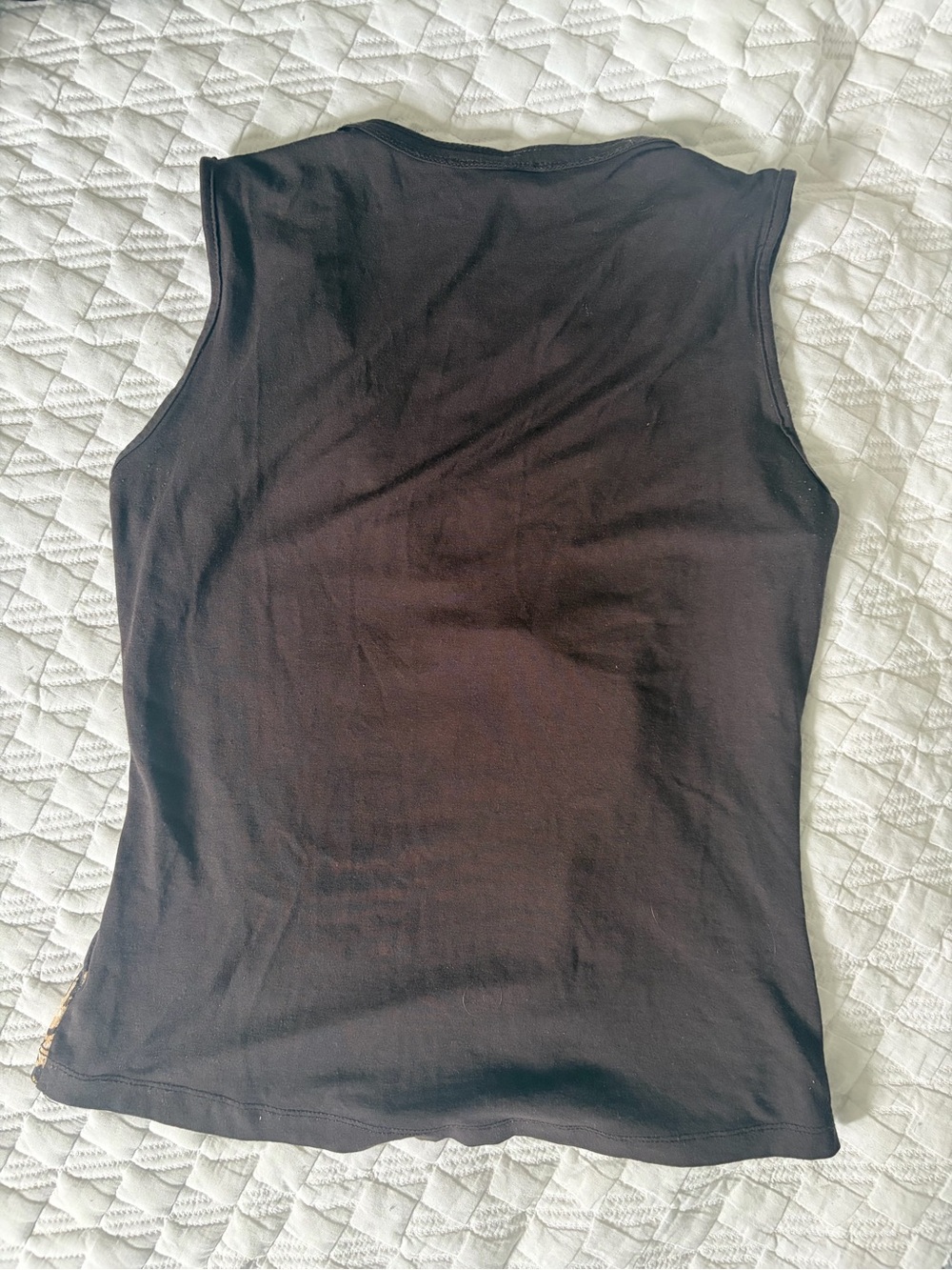 Vintage Y2K Apriori Beaded Medallion Layered Tank Top - Earthcore Grunge - Picture 10 of 10